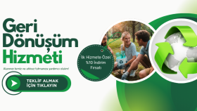 Geri dönüşüm hizmeti veren firmaya özel çalışma