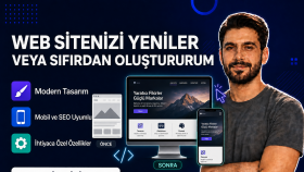 web sitenizi özelleştirebilir veya yeni site oluşturabilirim