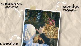 özgün ve modern davetiye tasarımları yapmaktayım
