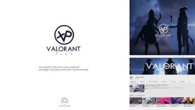 Valorant Plus Logo Tasarımı