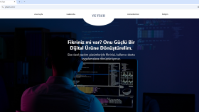 sizin için modern, şık ve mobil uyumlu web sitesi yaparım