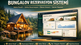 gelişmiş yönetici sistemi olan rezervasyon sitenizi yaparım