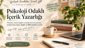 beslenme ve mental sağlık için özgün içerikler yazarım