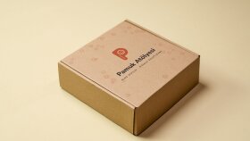 Pamuk Atölyesi · E-ticaret logosu, kutu ve etiket