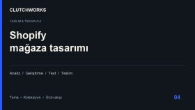Shopify mağazanızı tasarlar ve satışa hazırlarım