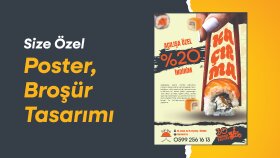 Taiyo Sushi Reklam Posteri Tasarımı