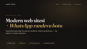  işletmeniz için modern web sitesi tasarlar ve kodlarım