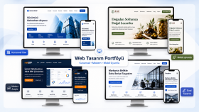 modern ve mobil uyumlu web sitenizi tasarlarım