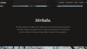 Bekir Eren Keskin -Modern ve Mobil Uyumlu Kişisel Web Sitesi