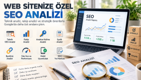 web sitenize özel teknik SEO analizi rakip analizi yaparım