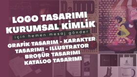 modern, kurumsal ve bol alternatifli logo tasarımı yapıyorum