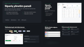 Çok Mağazalı Sipariş Yönetim Admin Paneli
