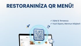 restoranınıza qr menü sistemi kuruyorum