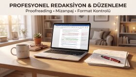 redaksiyon ve metin düzenleme yaparım