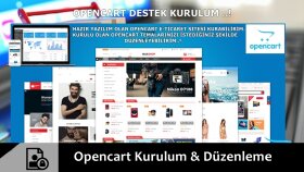 profesyonel Opencart destek verebilirim