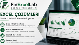 Excel tablolarınızı düzenler ve raporlar hazırlarım