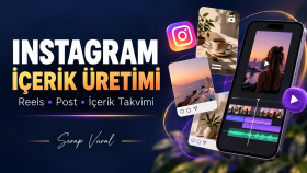 Instagram için aylık Reels ve post içerikleri hazırlarım