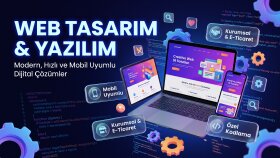 Modern ve Mobil Uyumlu Web Sitesi Tasarımı