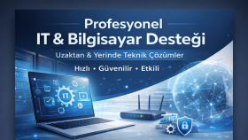 şirketler için güvenilir, hızlı IT destek hizmeti veriyorum