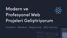 fikirlerini çalışan web projelerine dönüştürürüm