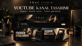 YDAC Studio | YouTube Kanal Görsel Konsepti
