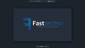 'FASTTECHNO' LOGO ÇALIŞMASI