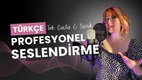 Türkçe seslendirme hizmeti sunuyorum