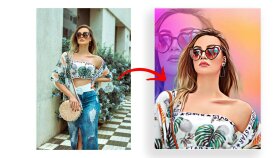Fotorafları Dijital Portreye Dönüştürme