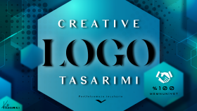 minimal ve creative logo tasarlıyorum