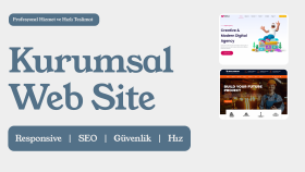 kurumsal web site tasarımı yapabilirim