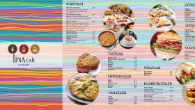 cafe ve restaurantlarınız için menü hazırlayabilirim