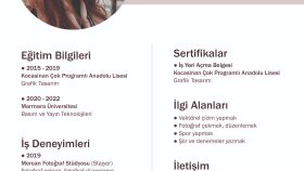 Cv - İnfografik Tasarımlar