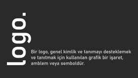 işinize ve amacınıza uygun profesyonel logo tasarımı yaparım
