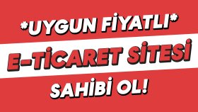 profesyonel e-ticaret sitesi hazırlarım
