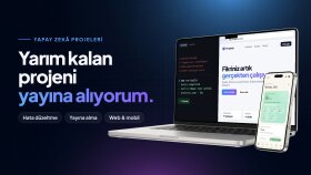 yapay zeka ile yaptığınız projeyi düzeltir ve yayına alırım