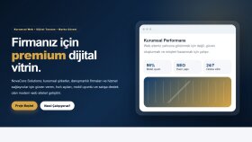 Modern Kurumsal Web sitesi Tasarımı