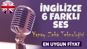İngilizce En Uygun Fiyata Seslendirme