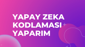 yapay zekalı bir sistem yazabilirim