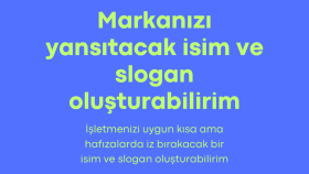 kısa ve akılda kalıcı marka adı, slogan oluşturabilirim