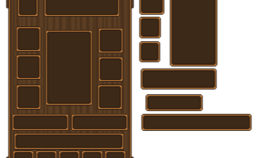 Pixel art oyun için Profil UI