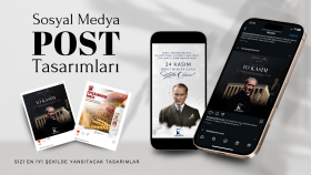 sosyal medyanız için en iyi postları tasarlayabilirim