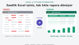 Excel raporlarınızı Python ile otomatikleştiririm