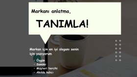 slogan yazıyorum