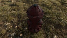 Low-Poly Yangın Musluğu Tasarımı