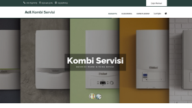 Web Sitesi Özel Yazlım - Acil Kombi Servisi