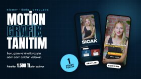 markanız için motion grafikli tanıtım videosu hazırlarım
