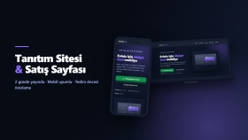 firmanız için tanıtım sitesi / satış sayfası hazırlarım