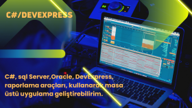 c# ve devexpress ile masaüstü otomasyon yaparım