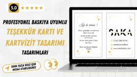 firmanız için teşekkür kartı ve kartvizit yapabilirim