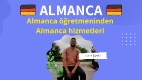 Almanca dersi ve konuşma pratiği veriyorum